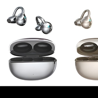 Écouteurs intra-auriculaires L2 pour casque sans fil à oreille ouverte 5.3 avec indicateur LED, commande tactile, faible bruit pour la course et le cyclisme