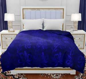 Mantas de invierno Color sólido King Size Patrón de rayas Visón Fleece Felpa Mantas mullidas para el invierno en precio al por mayor - Product Image 1