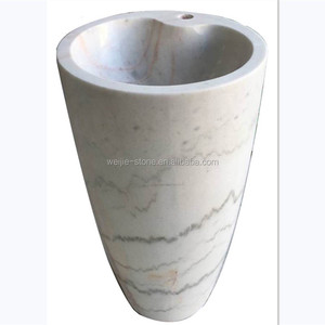 Piédestal de <span class=keywords><strong>colonne</strong></span> ronde en marbre <span class=keywords><strong>noir</strong></span> aiguisé - Product Image 2
