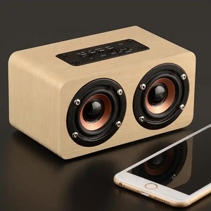 <span class=keywords><strong>K5</strong></span> Enceinte Portable Bluetooth en Bois – Mini Haut-Parleur DJ en Bois - Product Image 2