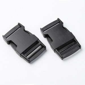 <b>Sliding</b> Buckle <b>Plastic</b> Black Adjustable For Bags Durable Wear Resistant J1019 32 - Product Image 1