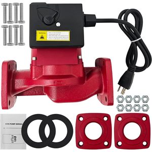 Bomba de Circulación Gaveming 115V 1/2 HP 60Hz de 3 Velocidades para Agua Caliente, de Hierro Fundido con Kit de Montaje - Product Image 6
