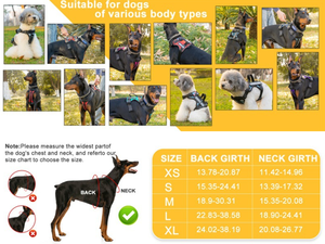 X21フレンドリーな中型犬用ハーネス豪華なスポーツスタイルゴールデンレトリバー/ラブラドールナイロン環境に優しい暴動ベストチェスト - Product Image 3