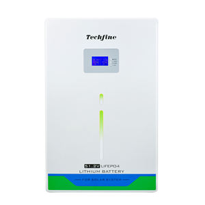 100ah 200ah 300ah 48vk 51.2v lifepo4 batterie lithium-ion à cycle profond écran LCD batterie LiFePO4 batterie au lithium murale - Product Image 1