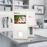 Analyseur d'hématologie entièrement automatisé de haute qualité, analyseur CBC pour tests sanguins humains, stock important