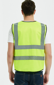 Gilet <span class=keywords><strong>de</strong></span> sécurité réfléchissant pour les <span class=keywords><strong>vêtements</strong></span> <span class=keywords><strong>de</strong></span> <span class=keywords><strong>travail</strong></span> <span class=keywords><strong>de</strong></span> la construction avec logo personnalisé - Vente en gros - Product Image 2
