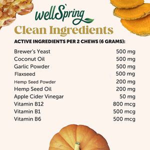 Friandises à Mâcher Probiotiques pour Chiens : Soutien Naturel de la Pelage avec Graines de Lin, Oméga-3 et Levure de Bière pour une Santé Quotidienne - Product Image 2