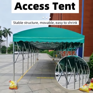 Foerstine Tùy Chỉnh Kích Thước Tổ Chức Sự Kiện Mưa Nơi Trú Ẩn Sự Kiện Triển Lãm Trượt Lều Nhà Để Xe Kho Không Gian Lớn Gấp Có Thể Thu Vào Lều - Product Image 2