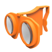 Mini lunettes VR lunettes de réalité virtuelle pliables 3D avec lentille HD pour smartphones Android et iOS