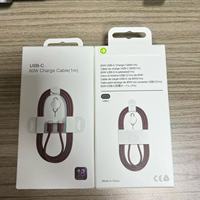 Kabel Pengisian Daya 60W PD Tipe C ke Tipe C, Kabel USB C Transfer Data 1M Berbahan Nilon Kepang, Kompatibel dengan Ponsel iPhone 15 16 17 18