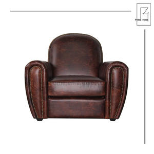 Venta al por mayor Hampton Style Leisure Ways Silla, Asientos de cuero de moda, Sillón de cuero - Product Image 5