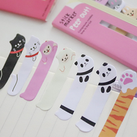 Bloc-notes autocollants en papier Kawaii pour planificateur, personnalisables pour l'école, les étudiants et les planificateurs