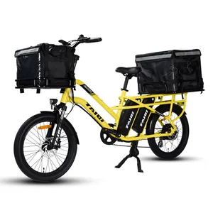 Taiqi ebike kit de conversão de 2022 km, alcance de 170 w/350w, transporte de alimentos, bicicleta elétrica, ue, ebike, 500 km