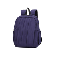 Sac à dos étanche minimaliste pour adolescents Sacs d'école de voyage de sports de plein air unisexe avec fermeture à glissière Motif géométrique