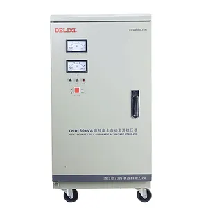 Otomatis Tegangan dan Arus Regulator 220V AVR + Regulator 30KVA 50KVA 3000W 5000W Stabilizer Berkualitas Baik Tembaga Regulator