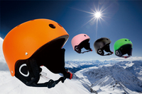 Casque de ski et de snowboard unisexe de protection d'hiver de marque OEM/ODM, casque de sport double ABS