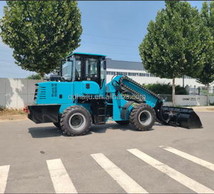 Cargadora <span class=keywords><strong>de</strong></span> Ruedas HJ25 Nueva, Hidráulica, Diésel, para Granjas, 4x4, 1CBM, con Accesorios - Product Image 6