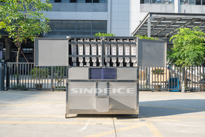 Vente flash : Machine à glaçons en cubes de <span class=keywords><strong>2</strong></span> tonnes, machine à glaçons industrielle pour bar, hôtel, entreprise de vente en gros de glace - Product Image 4
