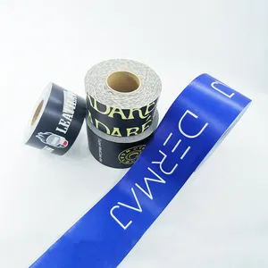 Custom printed self adhesive recycled kraft packing tape packaging tapes colored kraft paper tape with logo