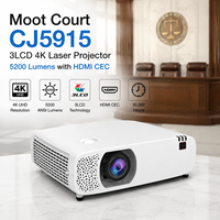 Projecteur laser 4K 3LCD Moot Court CJ5915 5200 lumens avec HDMI CEC
