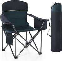 Chaises pliantes rembourrées robustes pour l'extérieur, chaise de jardin, chaise de voyage, chaise de pêche, chaise de pique-nique, chaise de camping