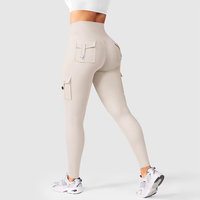 Leggings de sport taille haute unis pour femme, froncés aux fesses, effet ventre plat, séchage rapide, respirants, écologiques, extensibles dans quatre directions