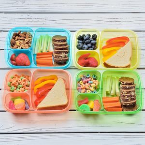 Colorful Takeaway Microwavable BPA Free Reusable Leakproof High Capacity <b>Plastic</b> Food Storage Lunch <b>Boxes</b> Containers <b>Plastic</b> Lid - Product Image 4