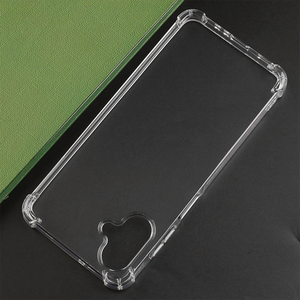 Funda de teléfono de silicona TPU transparente a prueba de golpes para <span class=keywords><strong>Samsung</strong></span> Galaxy A25E A06 A16 A05S A25 A23E A04 5G S24 funda trasera Ultra transparente - Product Image 1