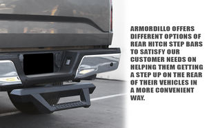 AMBITION Facile à installer, protection <span class=keywords><strong>de</strong></span> pare-chocs arrière <span class=keywords><strong>de</strong></span> remorque avec récepteur <span class=keywords><strong>de</strong></span> 2 pouces, compatible avec les voitures, les camions, les véhicules, le marchepied <span class=keywords><strong>de</strong></span> <span class=keywords><strong>remorquage</strong></span> - Product Image 3