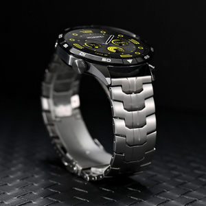 สายนาฬิกาโลหะไทเทเนียมแท้ลายไอรอนแมน ขนาด 22 มม. ใช้ได้กับ Huawei Watch GT2e GT3 รุ่นที่ 3 พร้อมจี้ตกแต่ง - Product Image 6