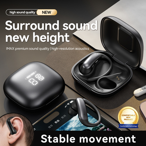<b>Wireless</b> Earbuds Noise Cancelling TWS In Ear Headphones Hook Design Comfortable Ear Cap <b>for</b> Daily Listening - Product Image 4