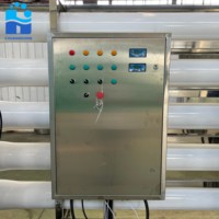 Système de filtration d'eau par osmose inverse 20000LPH OEM ODM pour eau du robinet/forage/puits, installation de traitement d'eau RO avec contrôle PLC