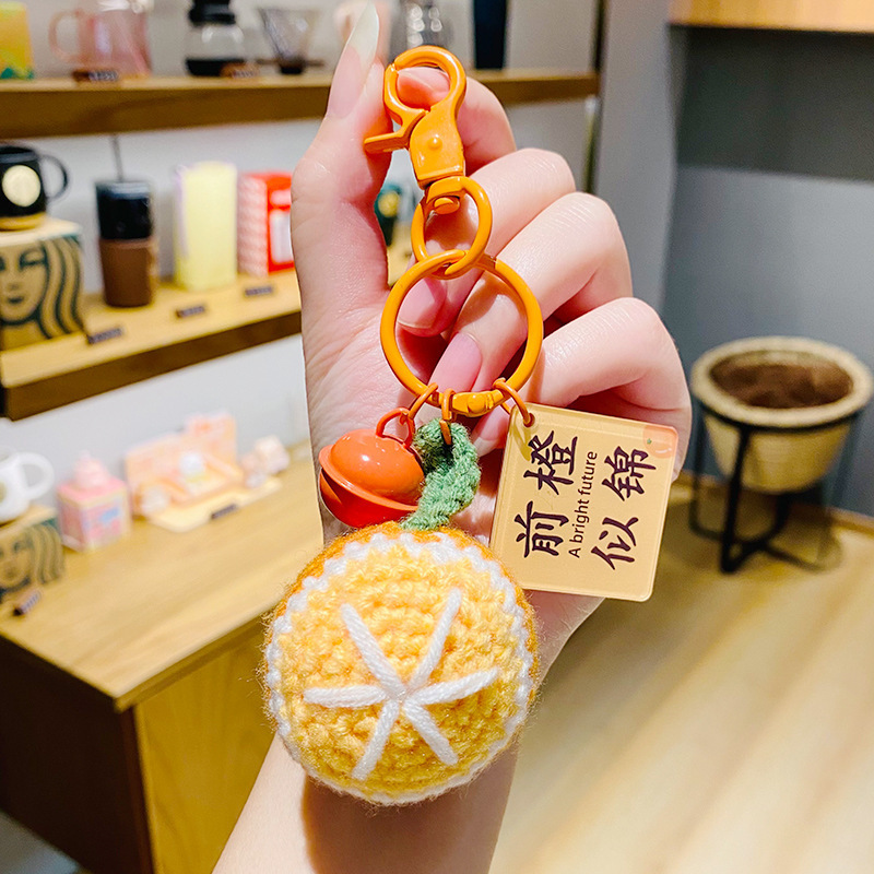 Pendentif-orange (devant orange comme brocart)