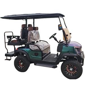 통차이 오프로드 4인승 및 6인승 48V 72V 고속 스틸 프레임 리튬 배터리 4x4 골프 전기 카트 5kw 모터 리프터 포함 - Product Image 3