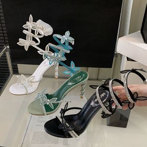 Hak tinggi wanita Retro 2024 mode Eropa pembungkus pergelangan kaki gaya baru - Product Image 2