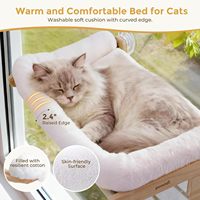 Hamac orthopédique pour chat, design pour fenêtre, avec rebord, pour rebord de fenêtre