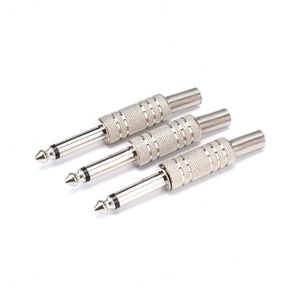 MSX 6.5 มม. สเตอริโอ โมโนแชนแนล โลหะ 3 ช่อง 5 ช่อง ปลั๊กไมโครโฟนเสียงพร้อมสปริงคอยล์อายุการใช้งานยาวนาน - Product Image 2