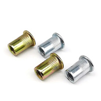 Rivets métalliques aveugles à tête ronde large, imperméables, peints en blanc, pour l'industrie du toiture en gros