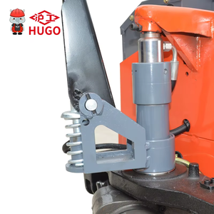 Transpaleta eléctrica todoterreno gato eléctrico de 3 toneladas carretilla elevadora eléctrica pequeña personalizada - Product Image 3