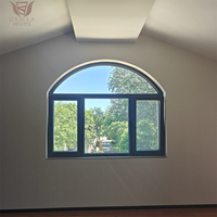 Luxuriöse Villa Modernes Architektonisches Holzrahmen-Aluminium-Glas-Schwingfenster Schalldichtes Design Edelstahl-Küche Außenbereich