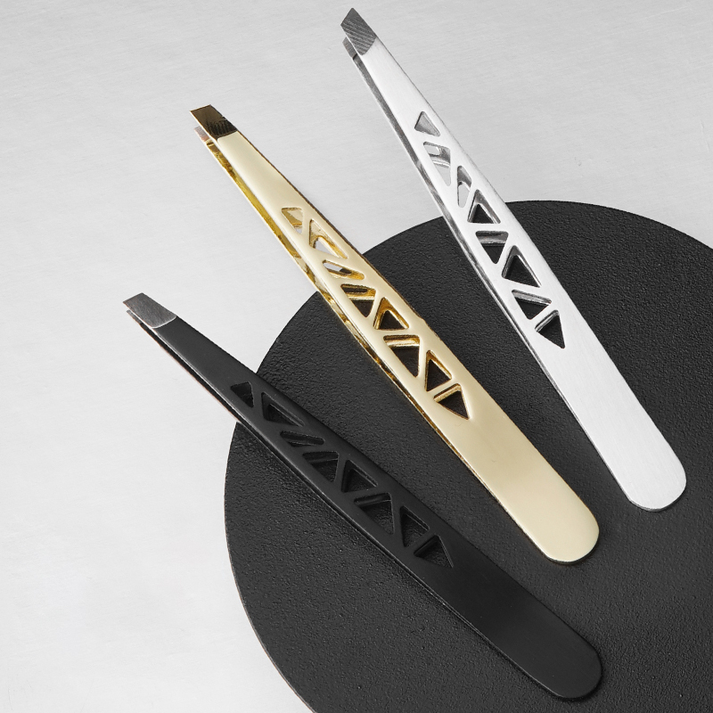 Stainless Steel Eyebrow Tweezers Multifunctional Plucking