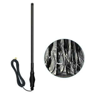 Antena Móvil de Doble Banda VHF/UHF para Automóvil, Antena 4G de Alta Resistencia con Resorte - Product Image 3