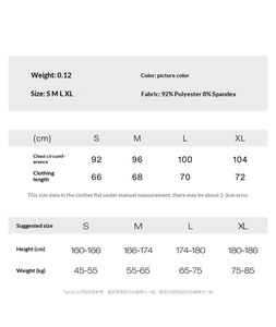 Quick Dry Breathable Athletic Regular <b>Top</b> Rotary Digital Dye Printing Outdoor Workout Training Sports Vest 2026 New Arrival - Product Image 3