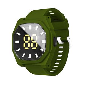 2022เข้ามาใหม่เด็กผลิตภัณฑ์ขายร้อนนำนาฬิกาดิจิตอล3D ตัวเลขขนาดใหญ่นาฬิกาอิเล็กทรอนิกส์กลางแจ้งไฟแฟลชของขวัญ - Product Image 1