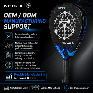 Raqueta de Pádel de Carbono 12K con Diseño Personalizado en Forma de Diamante, Venta al Por Mayor NODEX 2026, Fabricante OEM - Product Image 6