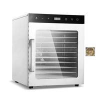 Innovatieve Ontwerp 800W Groente-en Droger Dehydrator Machine Met Voedsel Fabriek