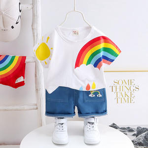Set di Abbigliamento Estivo Casual di Alta Qualità per Bambini Maschi da 1 a 4 Anni Vendita all'Ingrosso Ideale per Bambini - Product Image 6