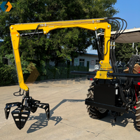 70pk 80pk 90pk Farm Lovol Tractor Gemonteerd Palmolie Fruit Oppikken Machine Palmolie Fruit Oogstmachine Ffb Palm Grabber