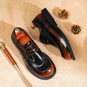 Botas Impermeables de Invierno, Estilo Nuevo, Clásicas, Versátiles, Casuales, de Caña Alta, para Trabajo al Aire Libre, de Cuero Genuino para Hombre, que Aumentan la Estatura, Deportivas - Product Image 2