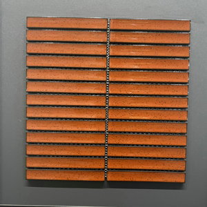 Anatolia Carreaux de mosaïque de porcelaine émaillée Soho Canvas White 2 po x 5 po (9,69 p
